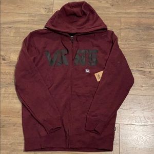 Men’s vans zip up hoodie